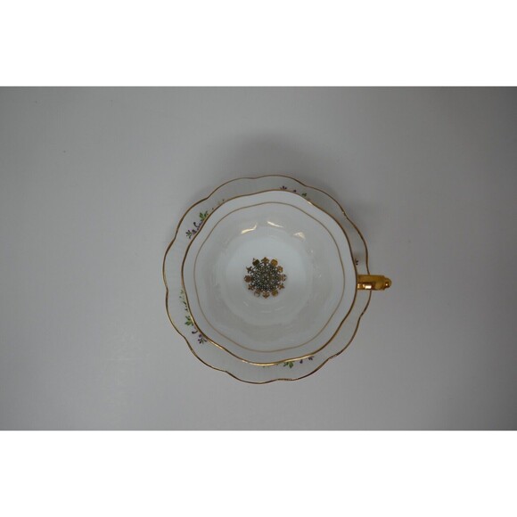 Royal Castle Fine Bone China Tea Cup & Saucer #701 - Picture 10 of 13